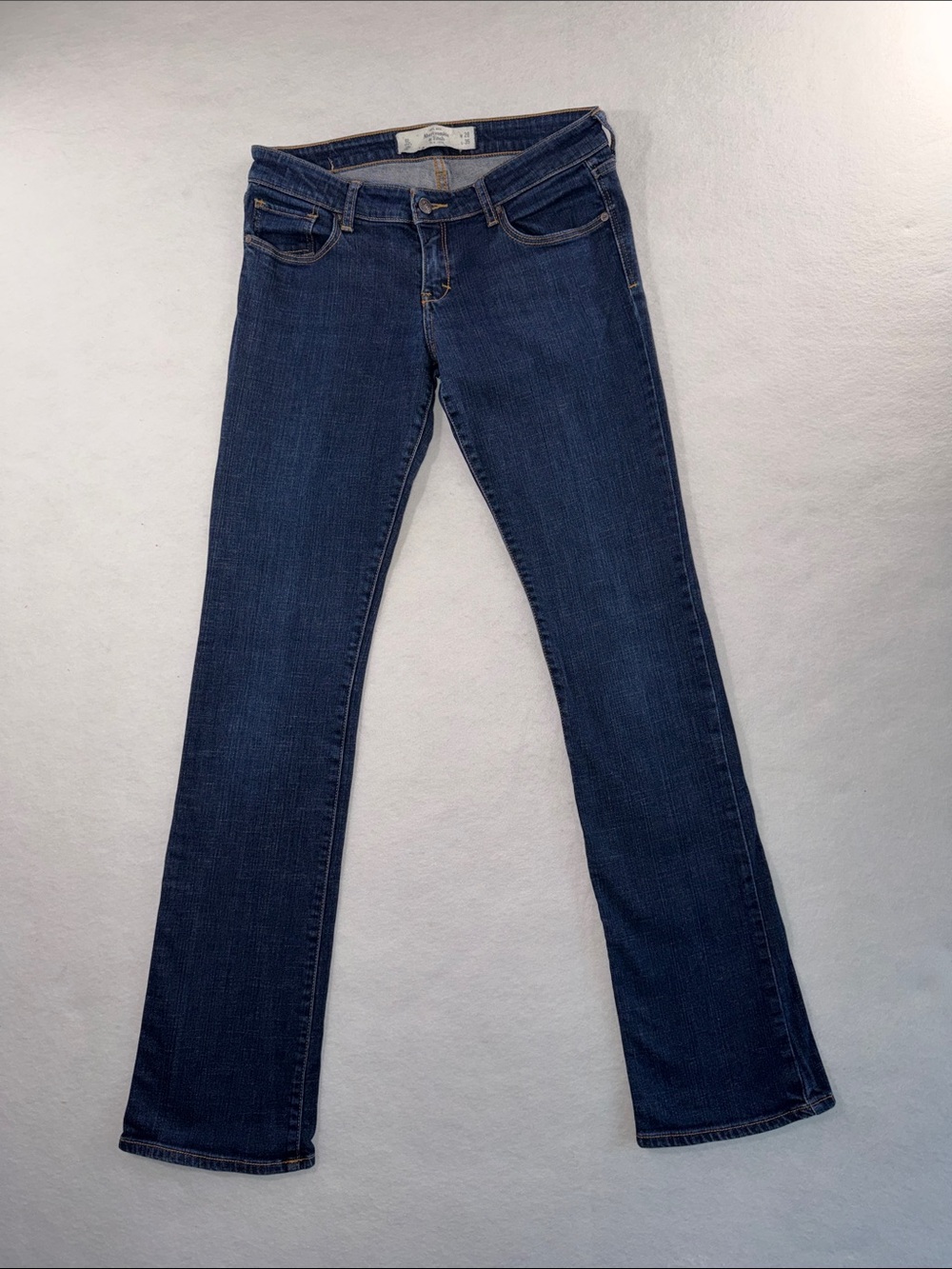 Abercrombie & Fitch Dark Indigo Flare Jeans